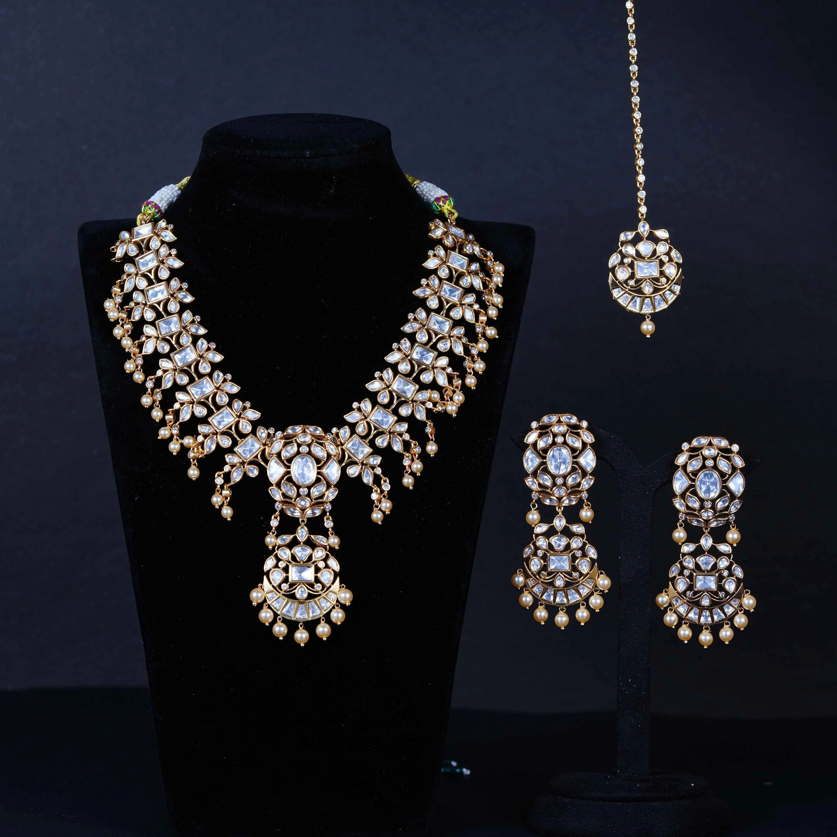 “Royal Polki Bridal Haar”