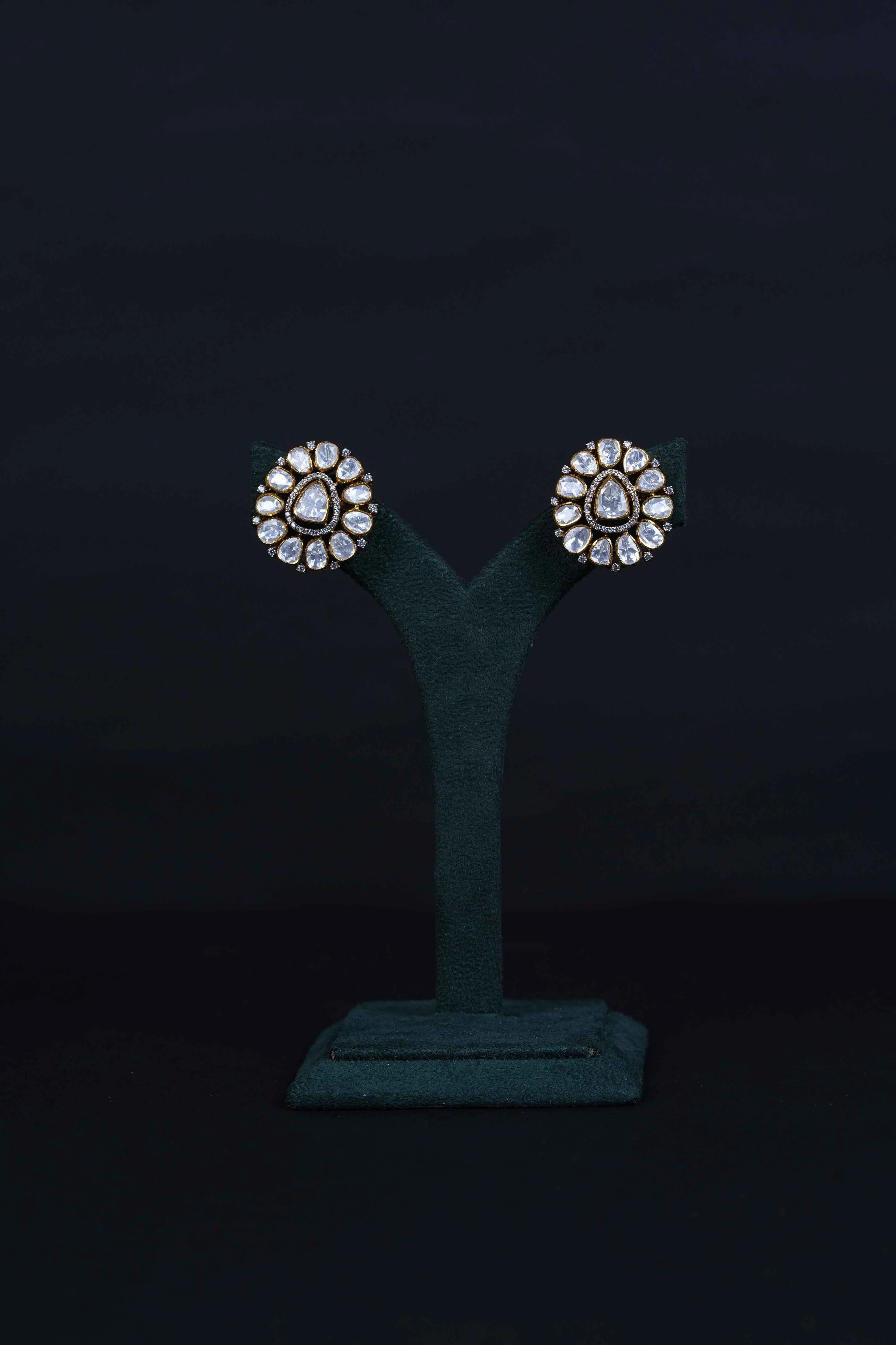 polki earstuds