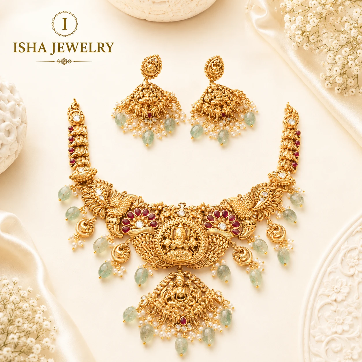 Premium Gold Replica Necklace – 24K Gold Plated